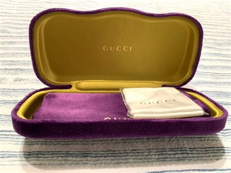 gucci purple sunglasses case authentic|authentic gucci sunglasses excellent condition.